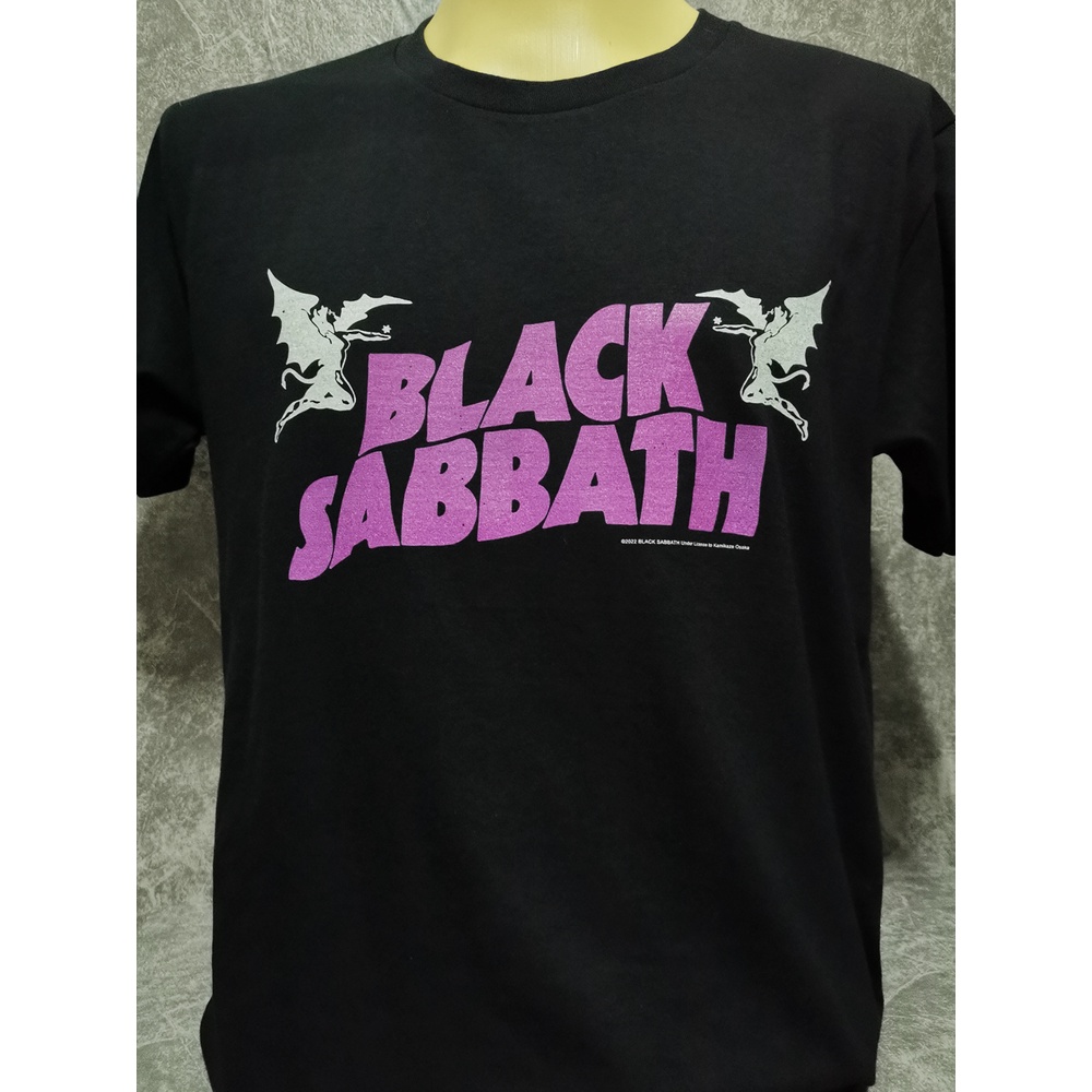 เสื้อวงนำเข้า Black Sabbath Queen Bohemian Rhapsody Judas Priest Heavy Metal Kiss Iron Maiden Deep Purple Style Vintage