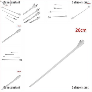 Calmconstant ช้อนตักยา ไม้พายสเตนเลส สําหรับห้องแล็บ