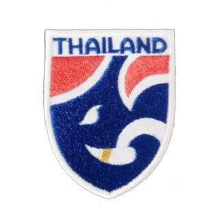 ตัดรีด ตัวรีดติดเสื้อ อาร์มปัก ติดเสื้อปัก ปักเสื้อ DIYลาย THAILAND BALL