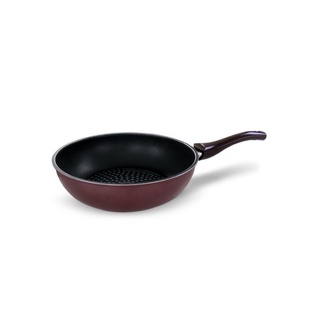 Zebra Non Stick Pan กระทะนอนสติ๊ก Platinum Plus 28 ซม. ลึก IH