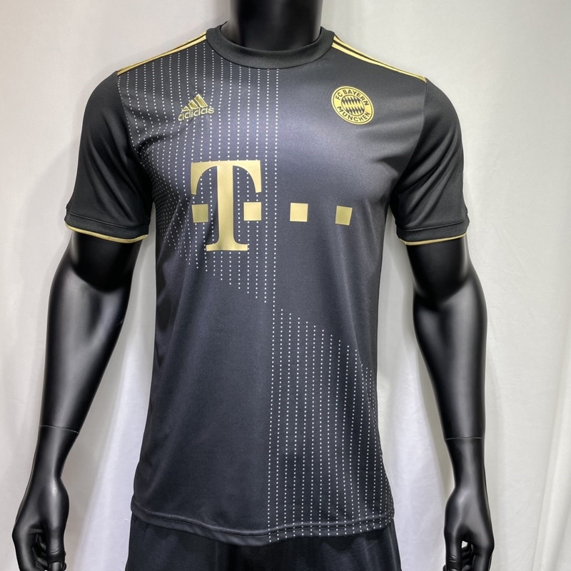 AAA เสื้อกีฬาแขนสั้นลายทีมฟุตบอล Premium 21 22 Bayern ไซส์ S-2Xl