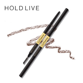 HOLD LIVE Natural Fine Eyebrow  Pencil 0.1g.ดินสอเขียนคิ้วสลิม เนื้อแข็งปานกลาง เขียนลื่นไม่เป็นก้อน ไม่หักง่าย