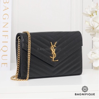 YSL WOC9.5 BLACK CHEVRON GHW