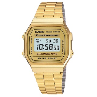 นาฬิกา รุ่น Casio นาฬิกาข้อมือผู้หญิง รุ่น A168WG-9W  - Gold(ประกันศูนย์1 ปี） จากร้าน henghengwatch