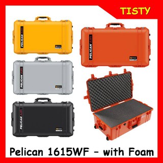 แท้100% Pelican 1615WF Air carry-on Case with Foam  กันน้ำ กันกระแทก ประกันศูนย์