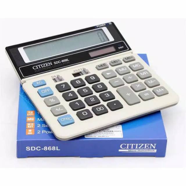 เครื่องคิดเลข CITIZEN SDC-868L