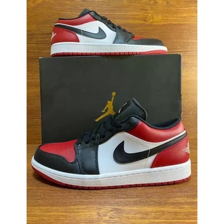 Nike  AIR JORDAN 1 LOW BRED TOE