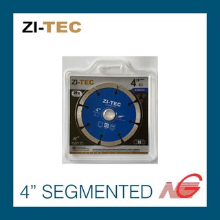 ใบตัดเพชร ZI-TEC 4" รุ่น SEGMENTED