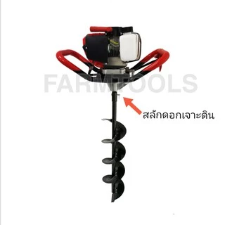 สลักดอกเจาะดิน รวม3อัน ใช้สำหรับดอกเจาะดินมาตรฐานที่มีแกน19-20มม.