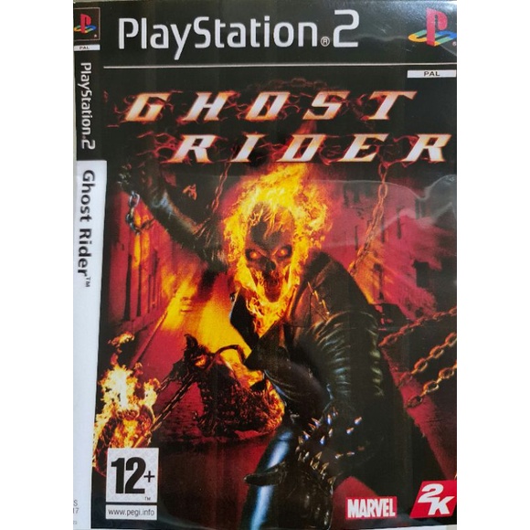 แผ่นเกมส์Ps2 - Ghost Rider แนวผจญภัยผ่านด่าน ส่งไว (เก็บปลายทางได้)✅