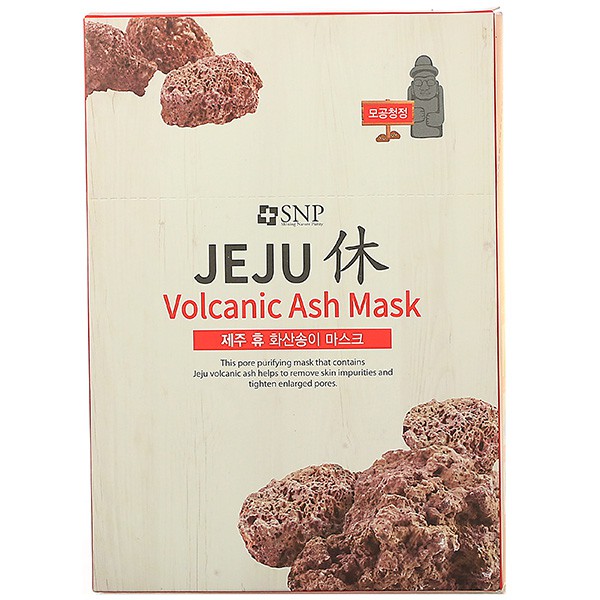 SNP JEJU Volcanic Ash Mask Made in Korea
