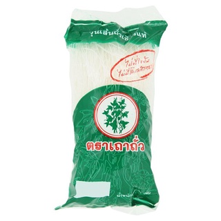 🔥อย่างดี🤩!! ตราเถาถั่ว วุ้นเส้นถั่วเขียวแท้ 80กรัม Thaothau Vermicelli 80g