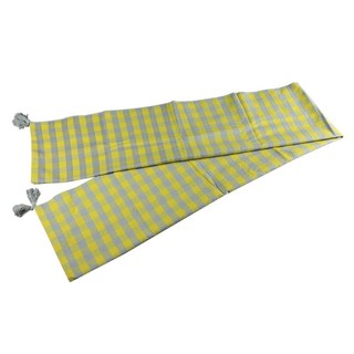 Other home accessories SCARF BASALT 48X180CM.YELLOW-GREY HLS Home decoration Home &amp; Furniture อุปกรณ์ตกแต่งบ้านอื่นๆ ผ้า