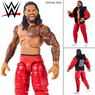 Model Figma งานแท้ WWE Mattel Elite Collection Series 64 นักมวยปล้ำ Jimmy Uso จิมมี อูโซ ฉายา The Usos ดิอูโซส์