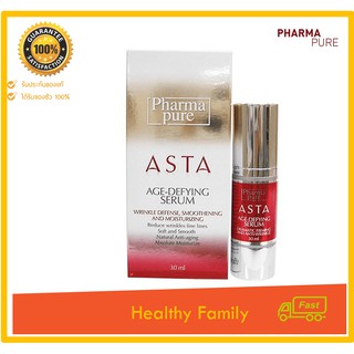 สินค้าราคาพิเศษ หมดอายุ ส.ค.2021 PharmaPure Asta Age Defying Serum 30 ml. ซีรั่มบำรุงผิวหน้า ต้านอนุมูลอิสระ