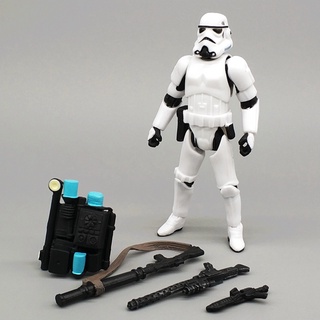 ของเล่นฟิกเกอร์ Star Wars Storm Trooper Signalman ขนาด 3.75 นิ้ว