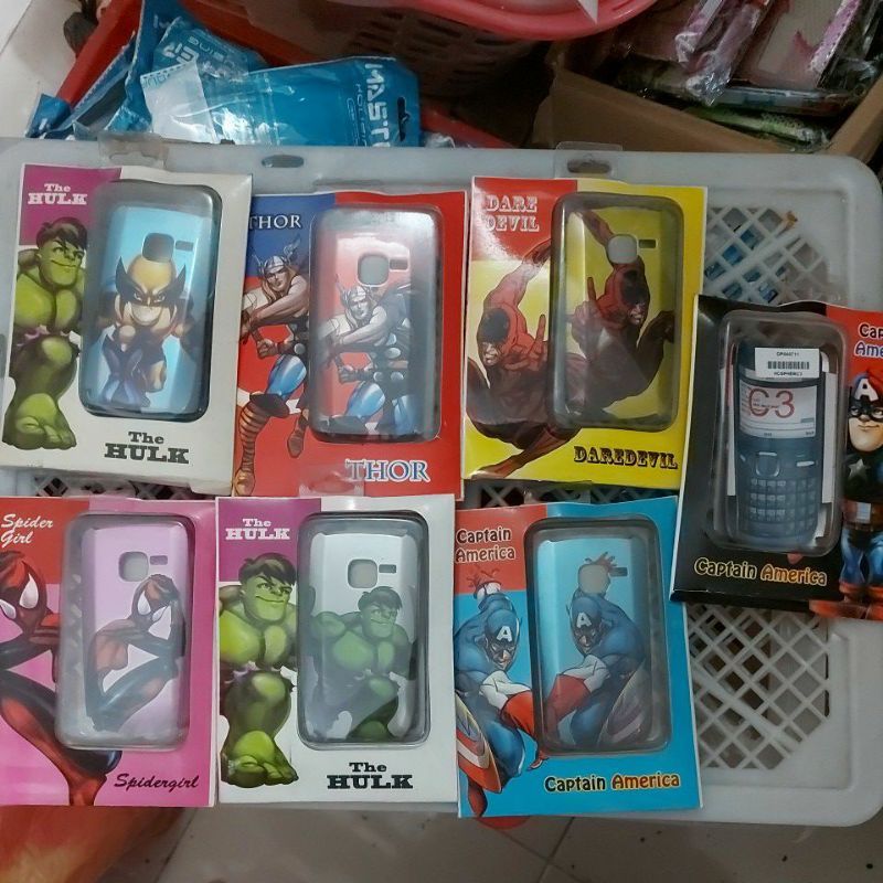 HARDCASE HP NOKIA C3 SUPER HERRO IMAGE