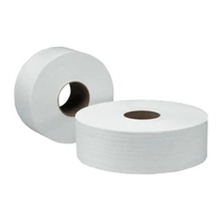 03718 กระดาษชำระม้วนใหญ่ KIMSOFT COMPACT JRT 2 PLY (1 หีบ /12 ม้วน)