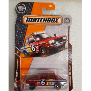 matchbox 70 datsun 510 relly