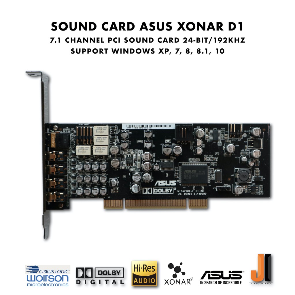 Звуковая карта asus xonar d1