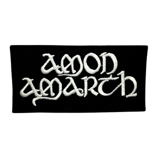 Amon Amarth ตัวรีดติดเสื้อ อาร์มรีด อาร์มปัก หมวก กระเป๋า แจ๊คเก็ตยีนส์ Hipster Embroidered Iron on Patch  DIY