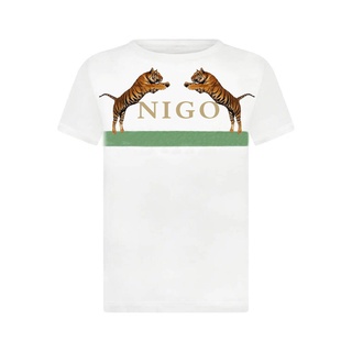 คอลูกเรือเสื้อยืด ลายปีใหม่ Nigo 2022 Nigo53222S-5XL