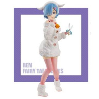 ฟิกเกอร์แท้ Re:Zero - SSS Figure ~Fairy Tale Series . Rem . Wolf and Seven Little Goats