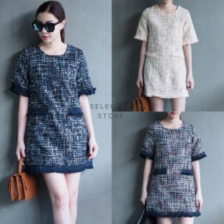 Minidress Tweed