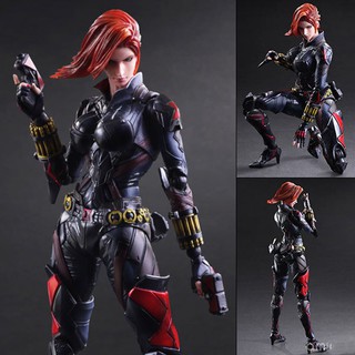 Play Arts Kai Figma ฟิกม่า Model Figure ฟิกเกอร์ โมเดล Black Widow Variant แบล็ควิโดว์ นาตาชา โรแมนนอฟฟ์ อเวนเจอร์