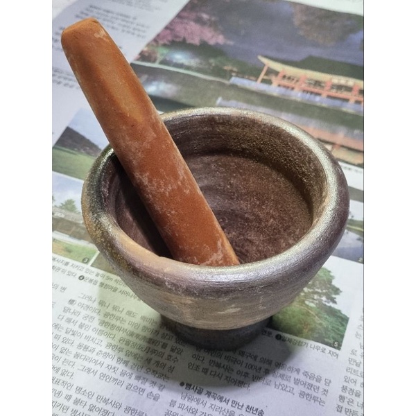 ครกจ่อย ครกจิ๋ว ครกดินเผา พร้อมสาก – โปรปัง