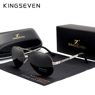 Kingseven ใหม่ แว่นตากันแดด เลนส์โพลาไรซ์ ป้องกันแสงสะท้อน สําหรับผู้ชาย