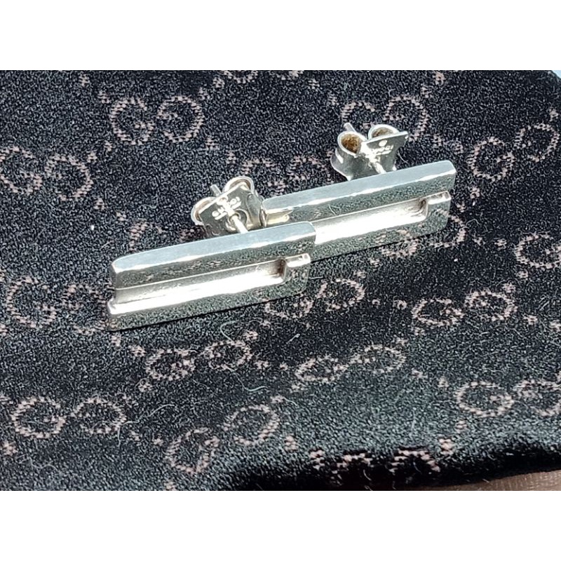 ต่างหูเงินแท้ 925 Gucci