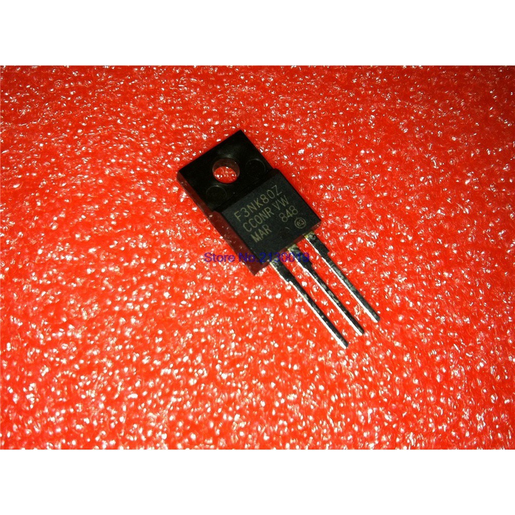 10 ชิ้น/ล็อต FQPF3N80C F3NK80Z 3A 800V TO-220F ในสต็อก