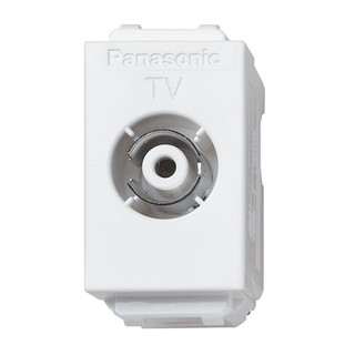 เต้ารับโทรทัศน์ PANASONIC WEGN 2501 สีขาว TELEVISION SOCKET PANASONIC WEGN 2501 WHITE