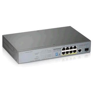 Zyxel 8-Port Gigabit 130W High Powered PoE Switch Unmanaged IP and CCTV Surveillance Switch (GS1300-10HP)