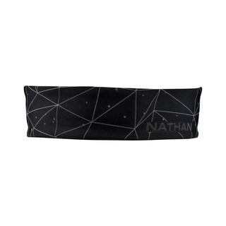 Nathan HyperNight Reflective Hairband Galaxy Nova Black ผ้าคาดศรีษะ มีแถบสะท้อนแสง