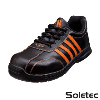 CF1079 รองเท้าเซฟตี้ หนังวัวแท้ ทรงลำลอง วัสดุเยี่ยม safety shoes แบรนด์ดีจากไต้หวั่น - SOLETEC