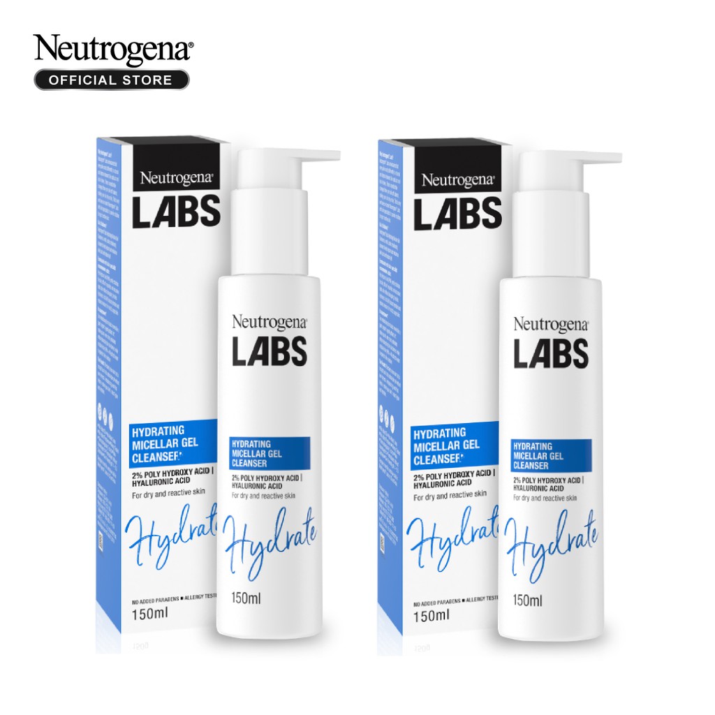 neutrogena labs micellar gel cleanser