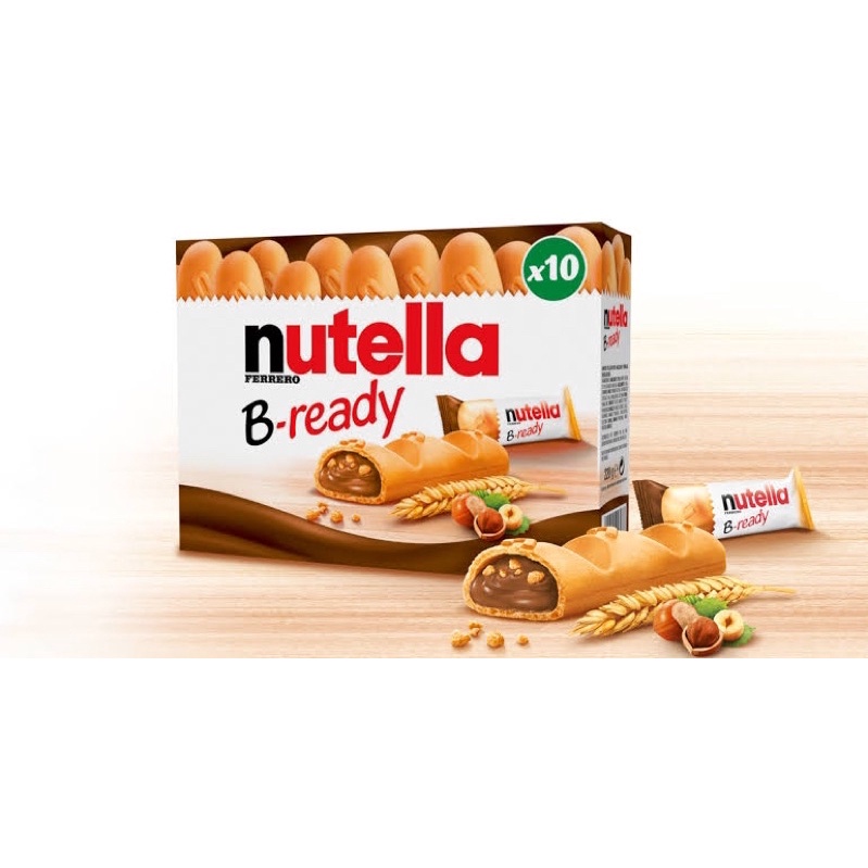 Nutella b-ready 10 ชิ้น/กล่อง