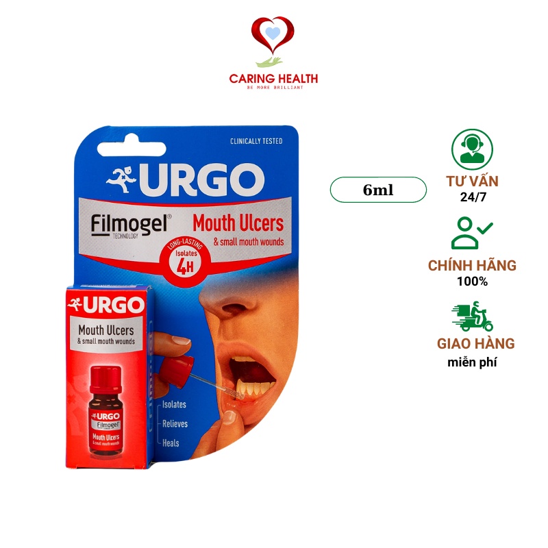 Urgo Filmogel Mouth Ulcers - ขวด 6 มล