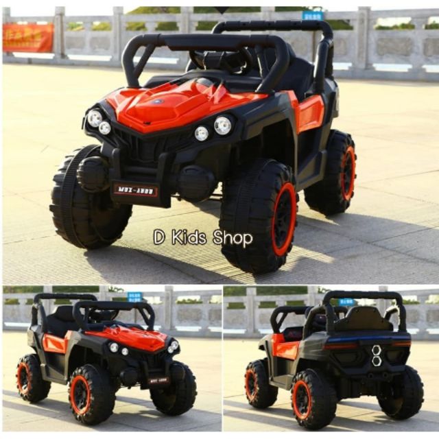 💥Hot💥รถแบตเตอรี่เด็ก รถเด็ก รถจีฟ ทรงรถจี๊ป Jeeb ขนาด5มอเตอร์ มีระบบรถโยกได้ .