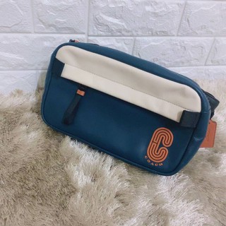 (สด-ผ่อน)🎗แท้100% COACH EDGE BELT BAG IN COLORBLOCK