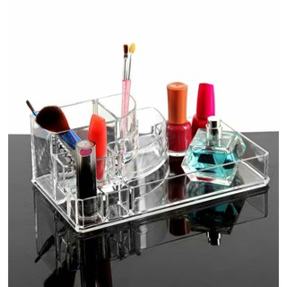 Acrylic cosmetic storage set ชั้นอะคริลิคจัดระเบียบเครื่องสำอาง