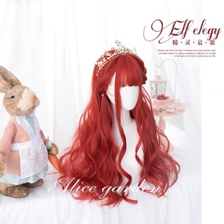 🌷 ส่งฟรี! วิกผมลอน lolita รุ่น Elf Elegy ยาว 60 ซม. วิกผมสมจริง ไหมนุ่มมากก ☁️🧸