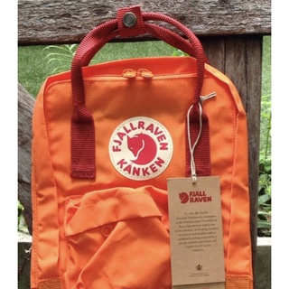 Fjallraven Kanken Mini มินิ สีOrange/Red