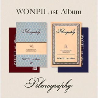 ❤️READY STOCK❤️Wonpil (DAY6) - Regular 1st Album "Philmography" [ Version 1 or 2] - Photo Book &amp; Letter Bag (68p) + Photo Card (two random types) + Frame Photo Card + Letter + Bookmark