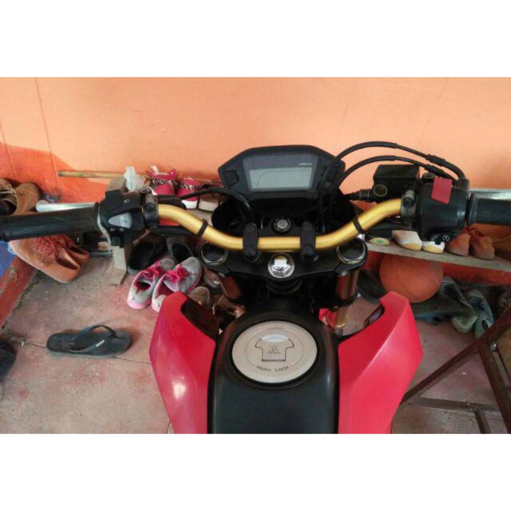 แฮนด์มงกุฎ  ทรงกลาง ขนาด22mm.  เลี้ยวไม่ติด  PCX2018-2020ใส่ได้ - รูปที่ 6