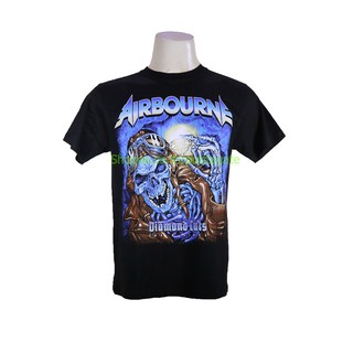 เสื้อวง Airbourne เสื้อไซส์ยุโรป แอร์บอร์น PTA1725 เสื้อวินเทจ ลายอมตะ