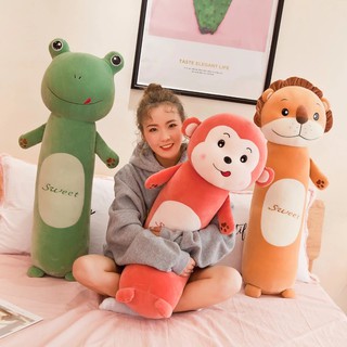 ตุ๊กตาหมอนข้าง ตุ๊กตา หมอนข้าง หมอน long cylindrical pillow plush toy หนุน-นอน-กอด เลือกได้ 4 สไตล์ สูง 55/70/90/110 ซม.