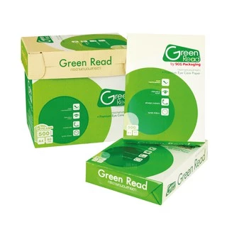 [ส่งฟรี!] Green Read กระดาษถ่ายเอกสารถนอมสายตา 80 แกรม A4 บรรจุ 5 รีม